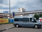 Бесплатный автобус Genser в пункт аренды автомобилей АрендаАвто-Смф на ул.Добролюбова Бесплатный автобус Genser в пункт аренды автомобилей АрендаАвто-Смф на ул.Добролюбова
